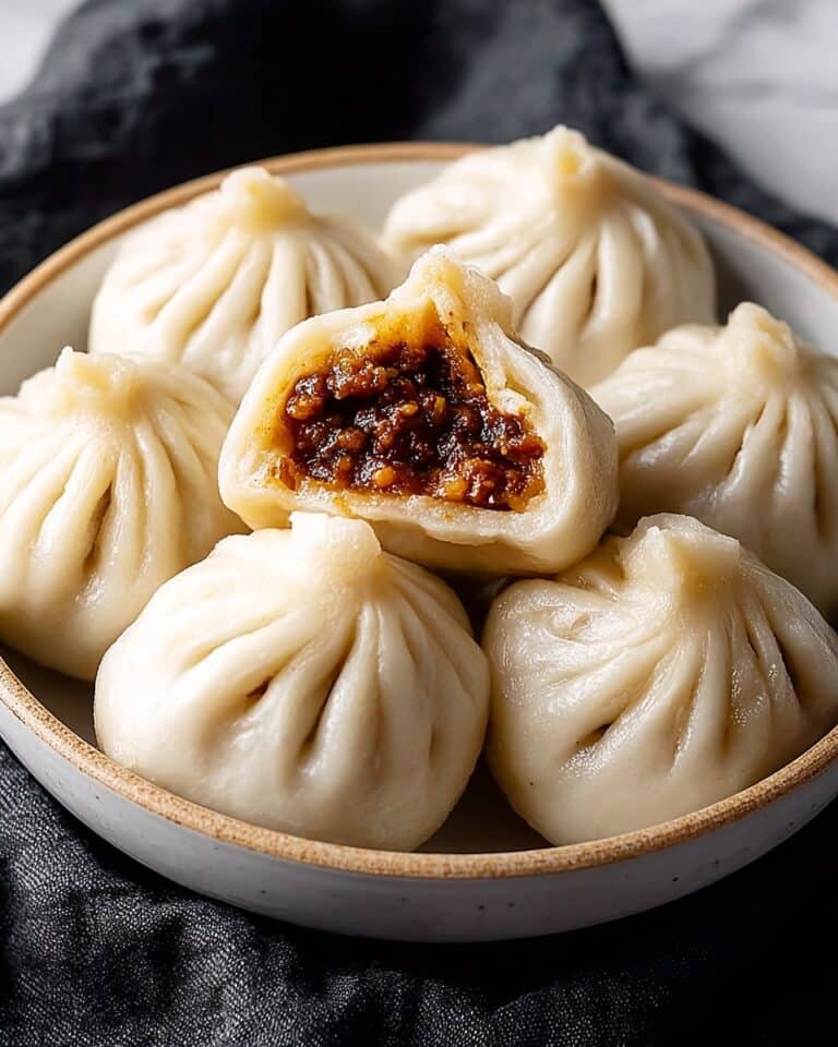 Homemade Chinese BBQ Pork Steamed Buns Recipe