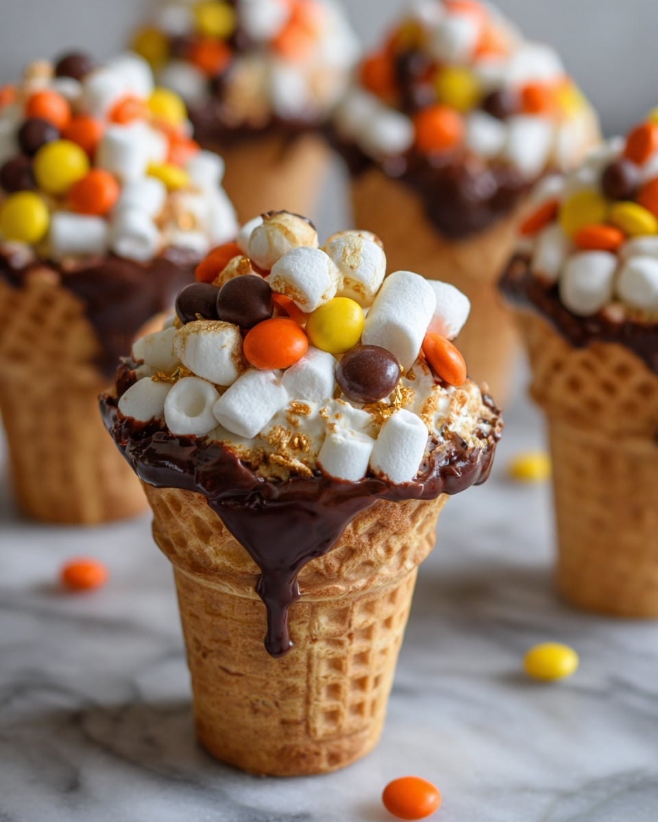 Reese’s Campfire Cones Recipe