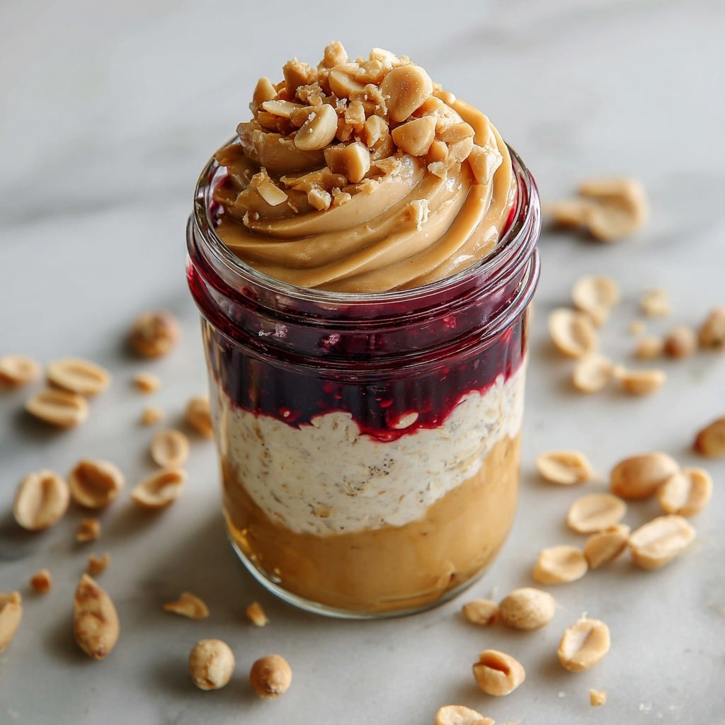 PB and J Overnight Oats Recipe