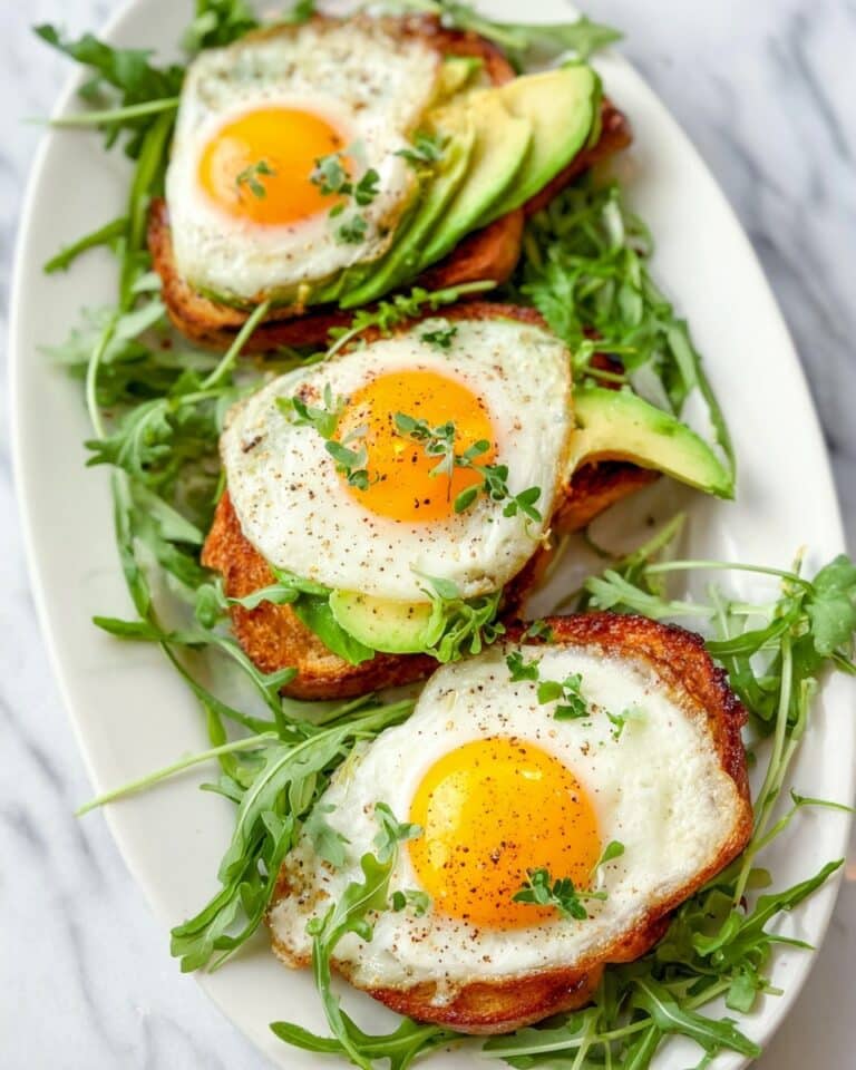 Easy Savory French Toast with Herbs and Optional Toppings Recipe