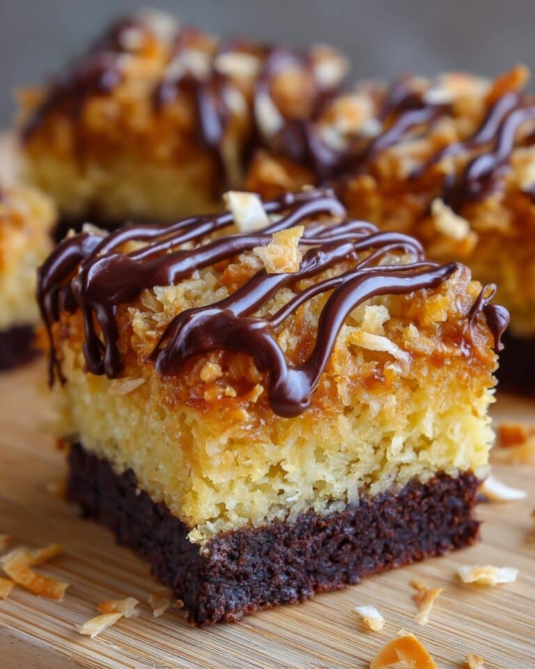 Easy Samoa Brownies Recipe