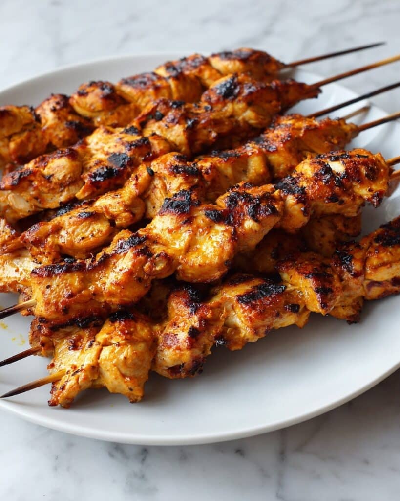 Chipotle Honey Chicken Skewers Recipe