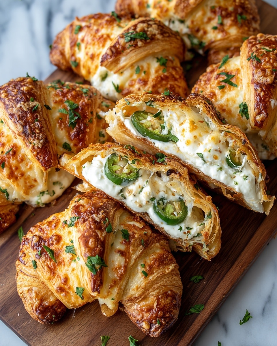 Cheesy Jalapeno Popper Twists Recipe