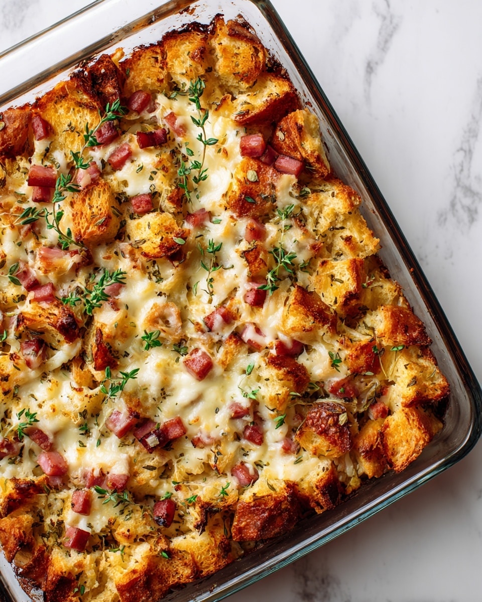 Overnight Croque Monsieur Casserole Recipe