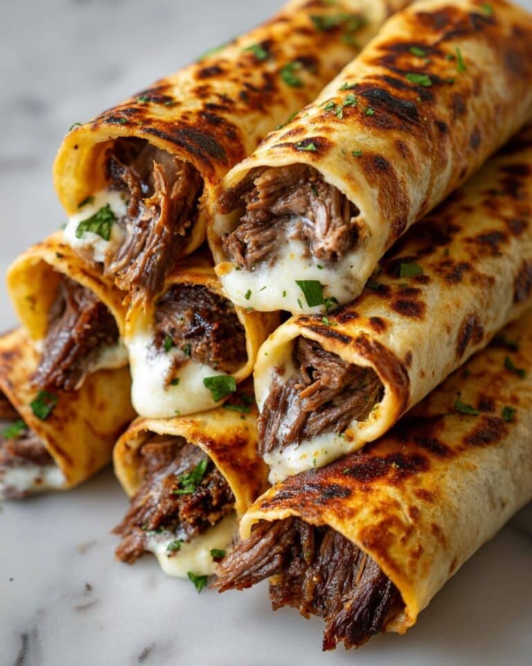 French Dip Tortilla Roll Ups Recipe
