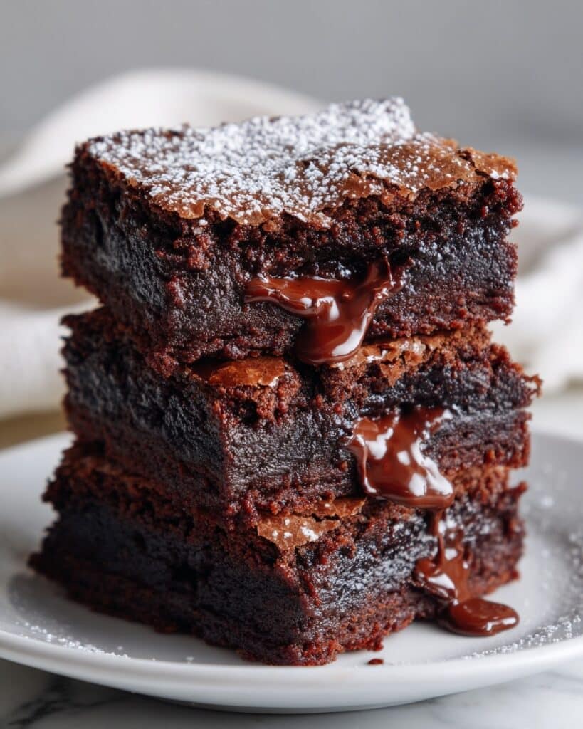 Chocolate Lava Brownies Recipe
