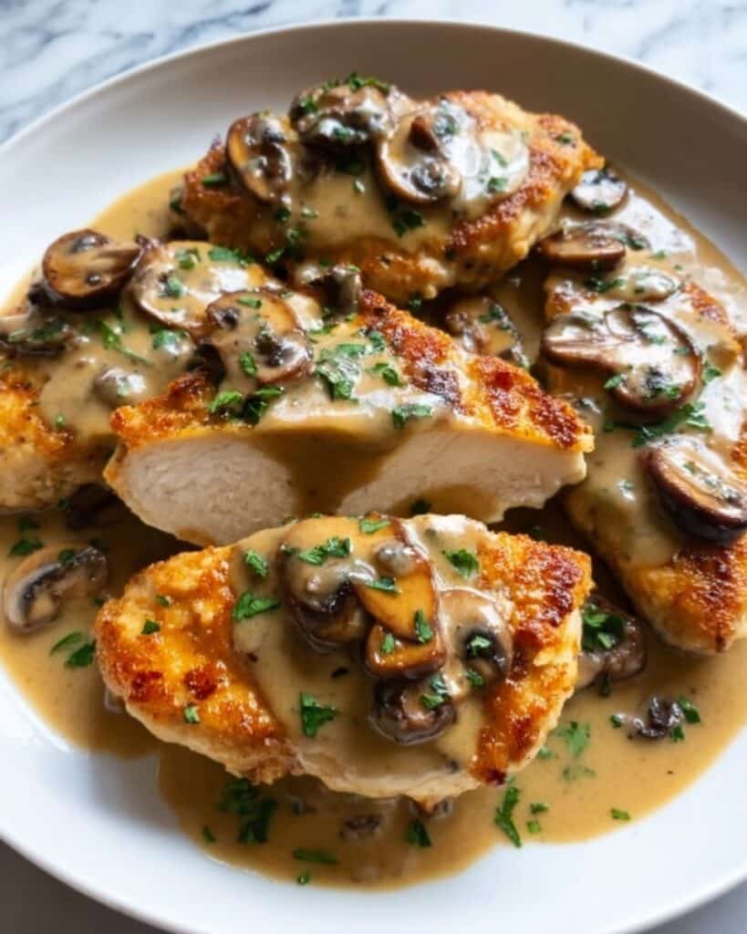 Mushroom Asiago Chicken: 7 Comforting Flavors to Savor Recipe