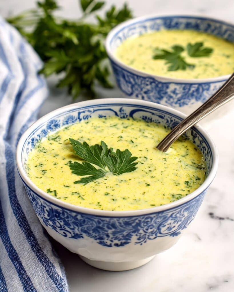 Creamy Foraged Dandelion Greens Soup Recipe