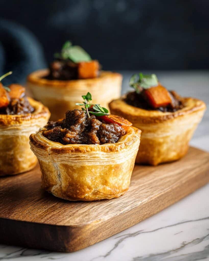 Irish Beef & Sweet Potato Mini Pies for Cozy Nights In Recipe