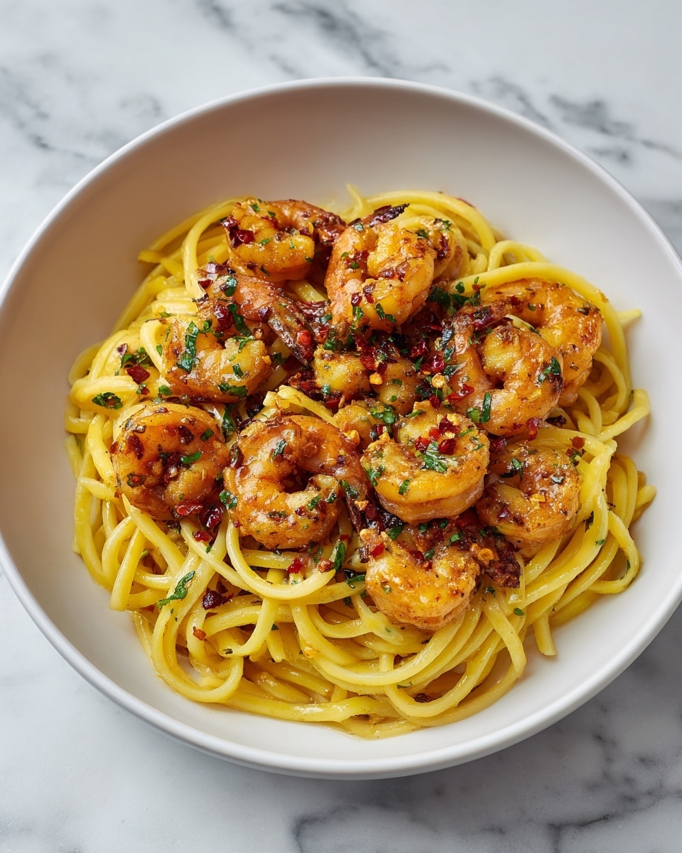 Creamy Sun-Dried Tomato Shrimp Pasta Recipe