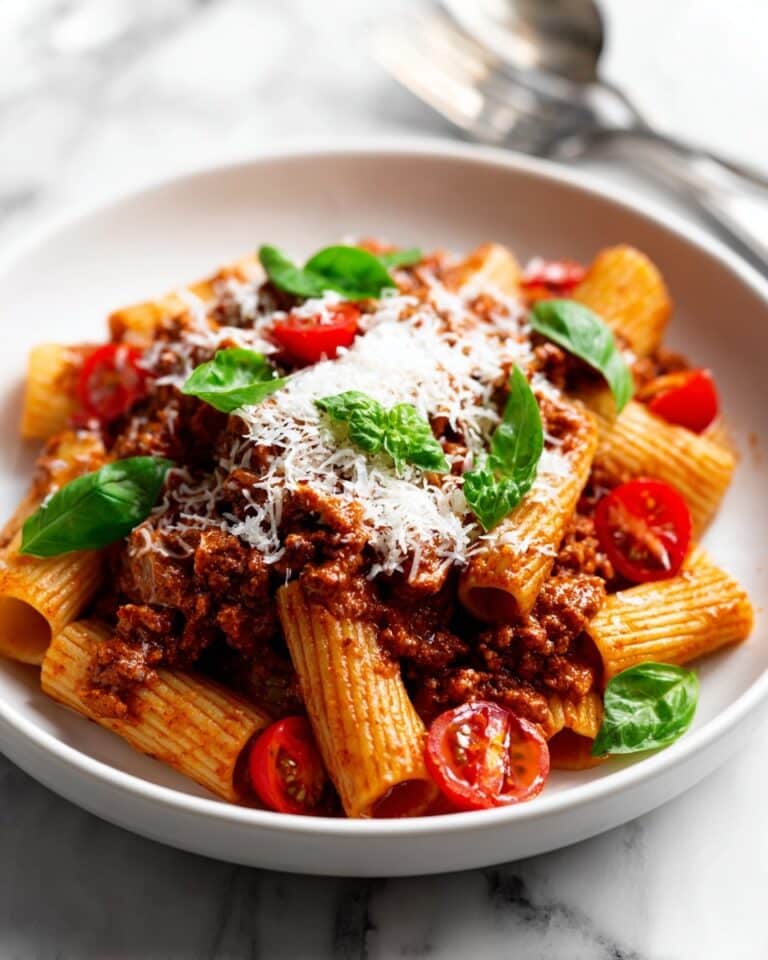 Spicy Italian Sausage Pasta with Creamy Tomato Sauce Recipe