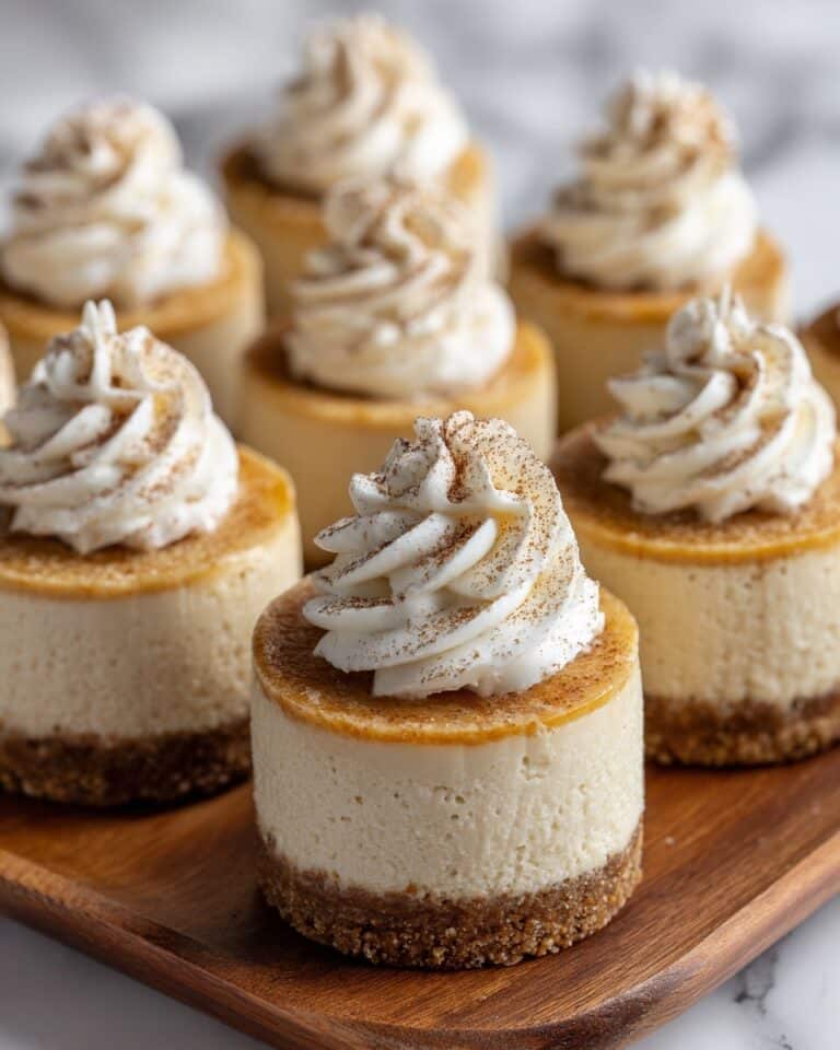 Mini Pumpkin Cheesecakes Recipe