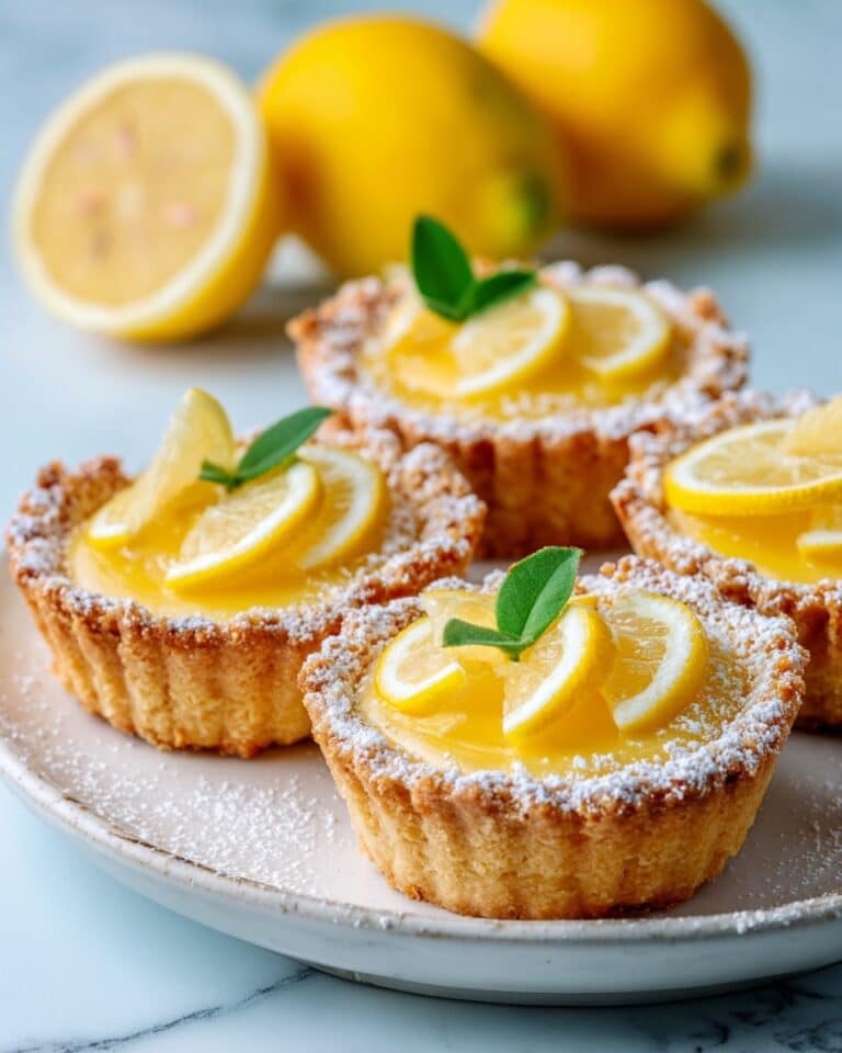 Mini Baby Lemon Impossible Pies Recipe