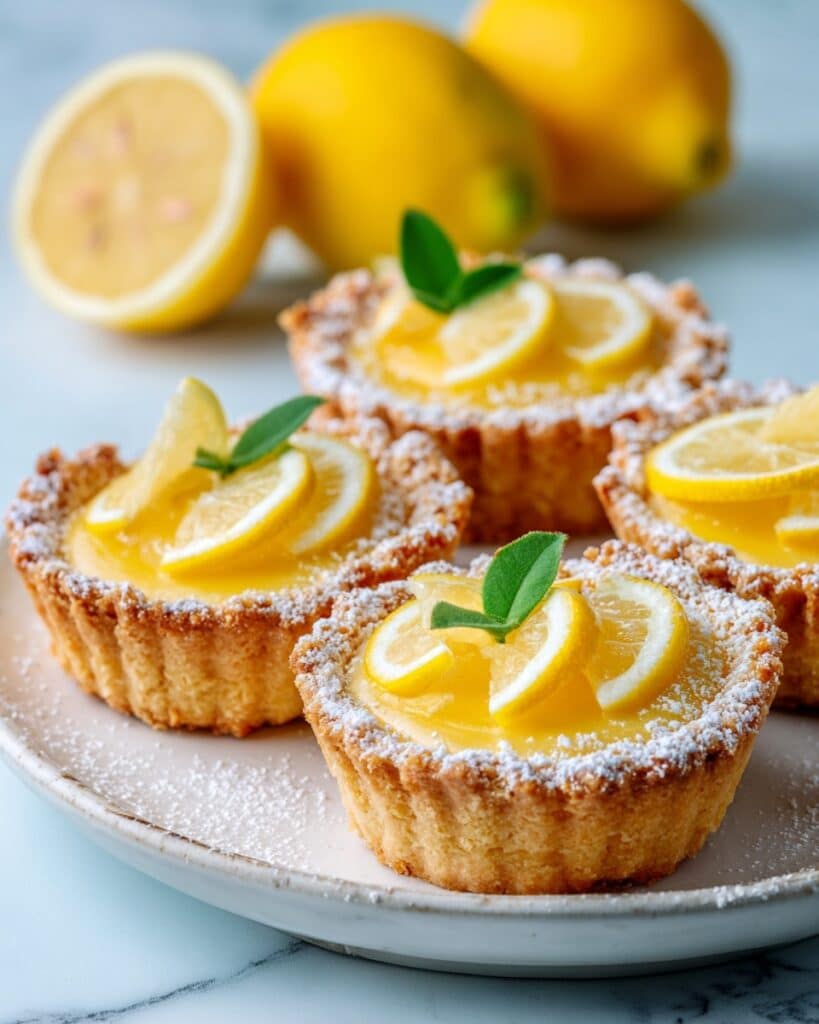 Mini Baby Lemon Impossible Pies Recipe