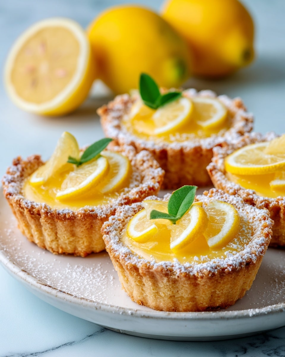 Mini Baby Lemon Impossible Pies Recipe