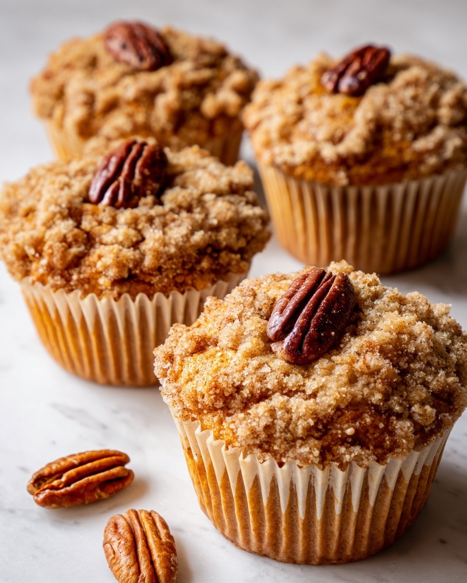 Pecan Pie Brown Sugar Muffins Recipe