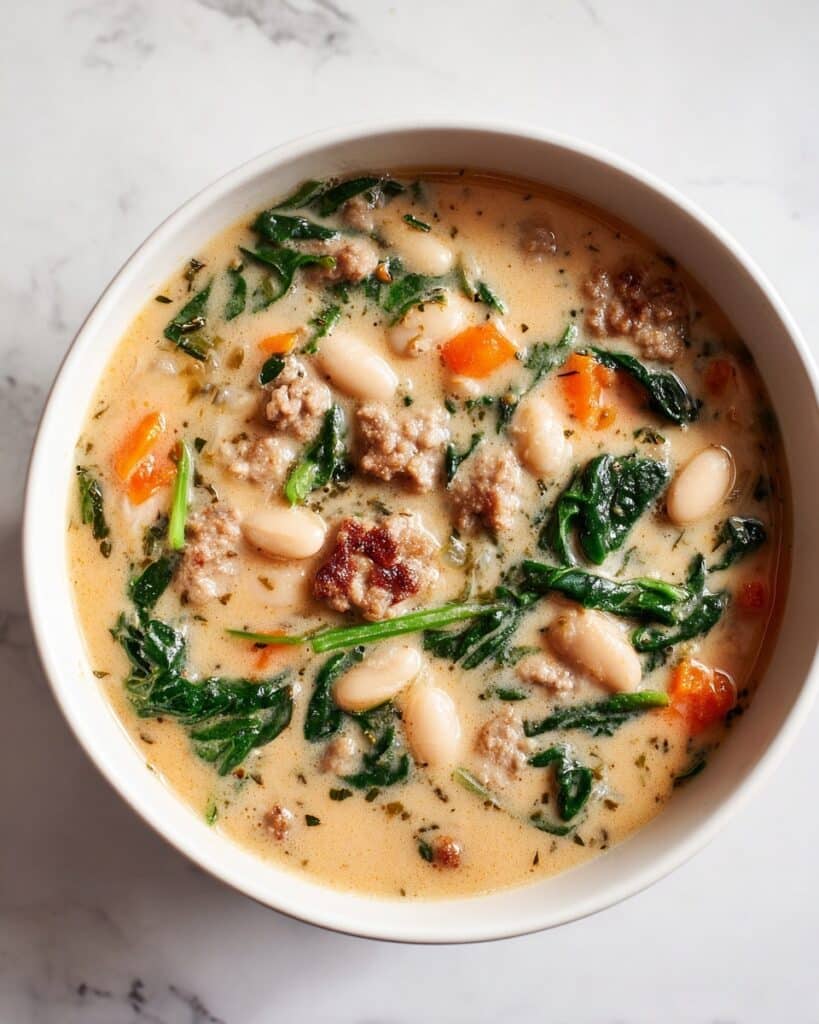 Italian Sausage White Bean Soup Recipe