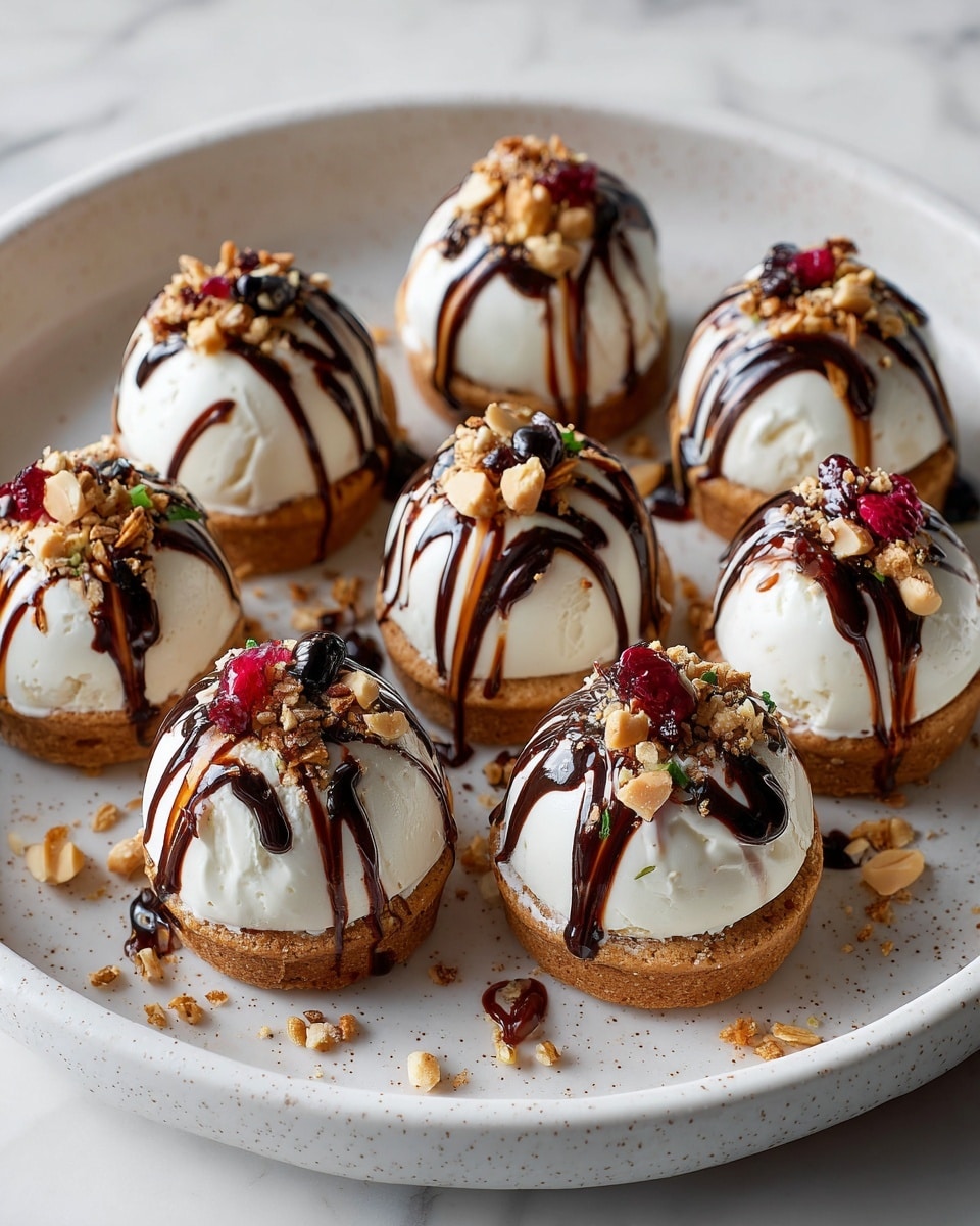 High Protein Frozen Peanut Butter Greek Yogurt Bites Recipe