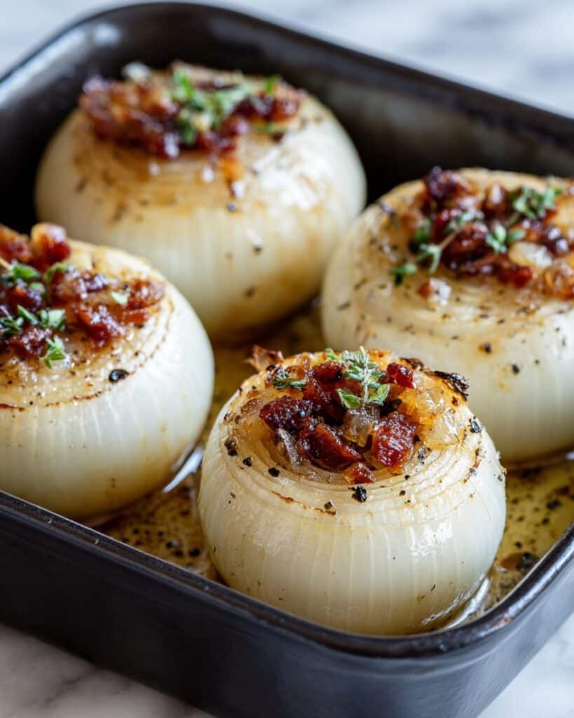 Middle Eastern Stuffed Onions: Irresistibly Vegan Delight Recipe
