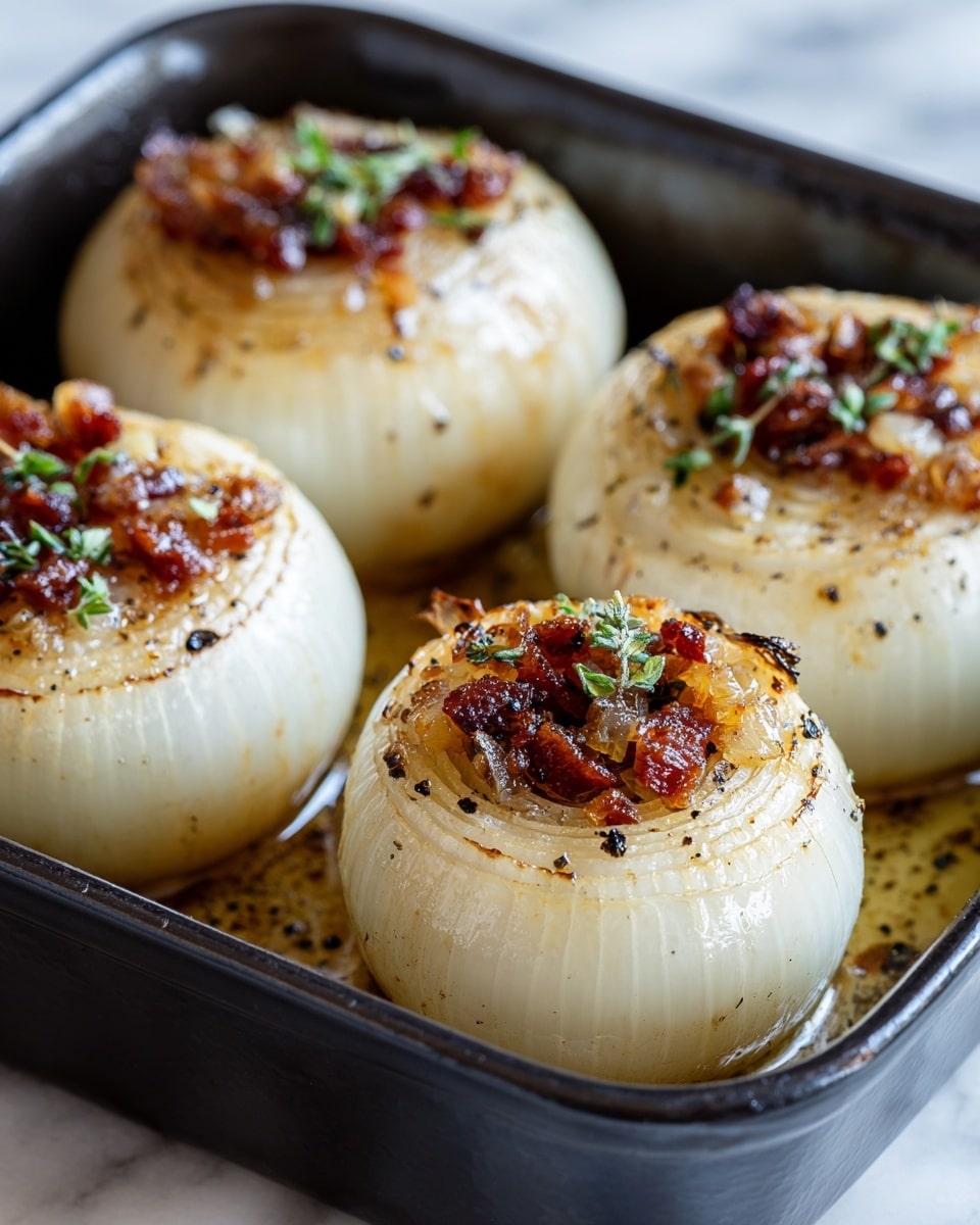 Middle Eastern Stuffed Onions: Irresistibly Vegan Delight Recipe