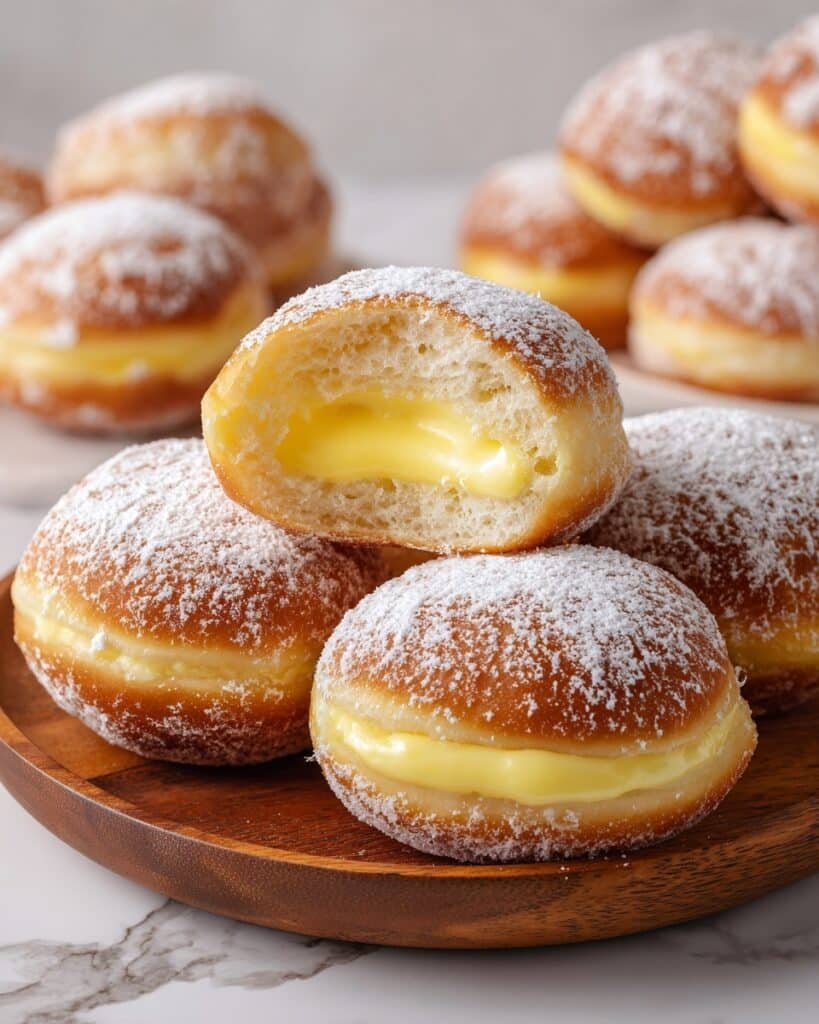 Bomboloni: Italian Filled Donuts Recipe