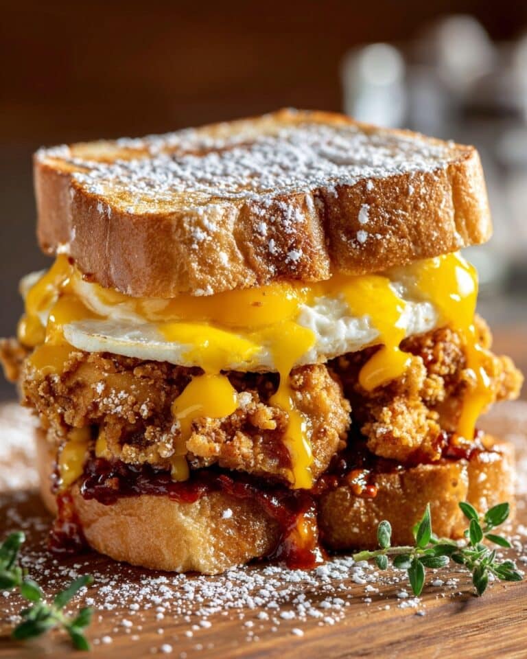 French Toast Fried Chicken Sandwich Recipe