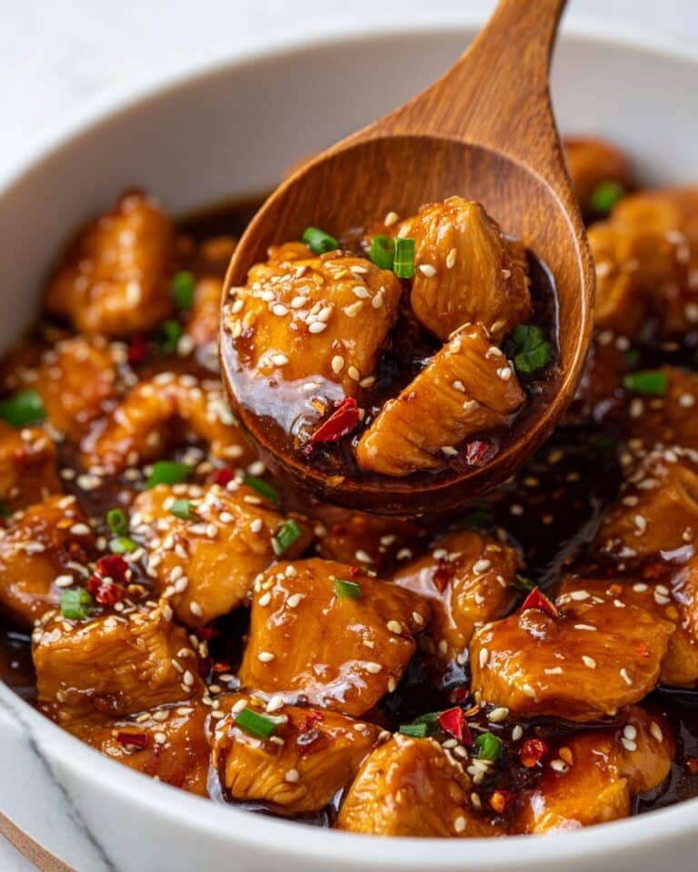Instant Pot Garlic Sesame Chicken Recipe