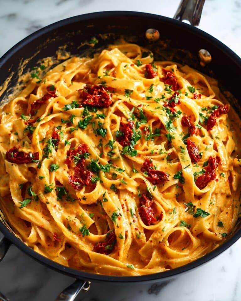 Vegan Creamy Sun Dried Tomato Pasta Recipe