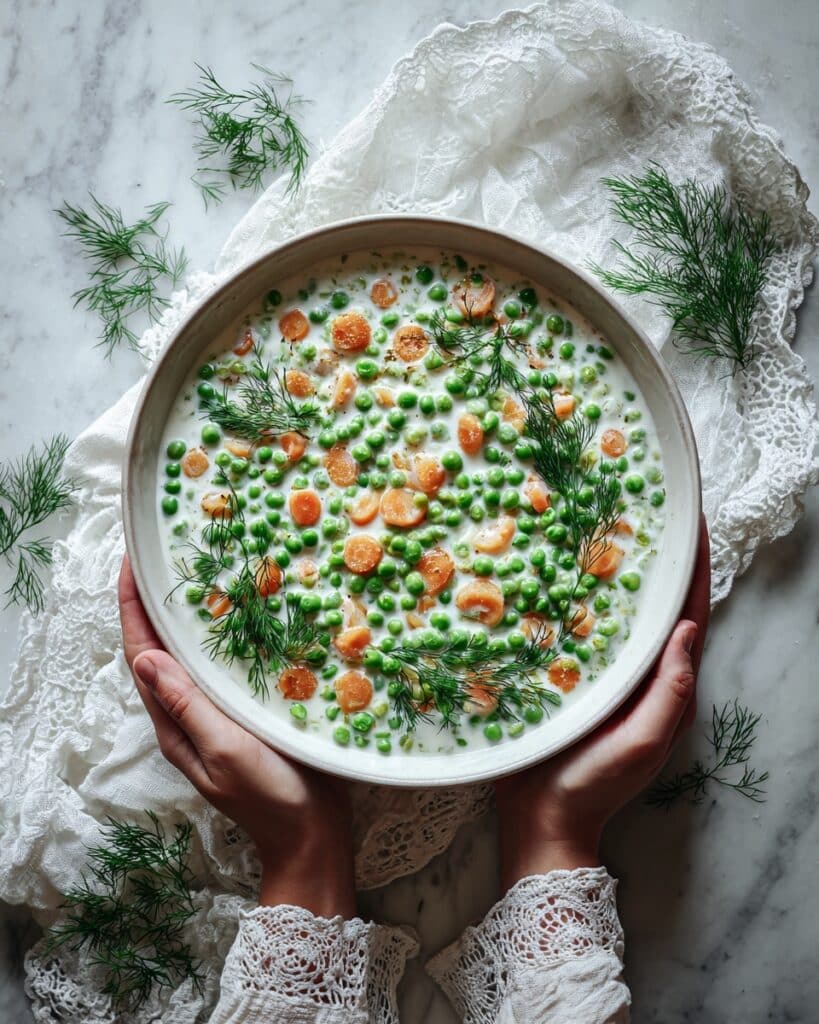 Old Fashioned Pea Salad – Creamy Delights for Every Bite Recipe