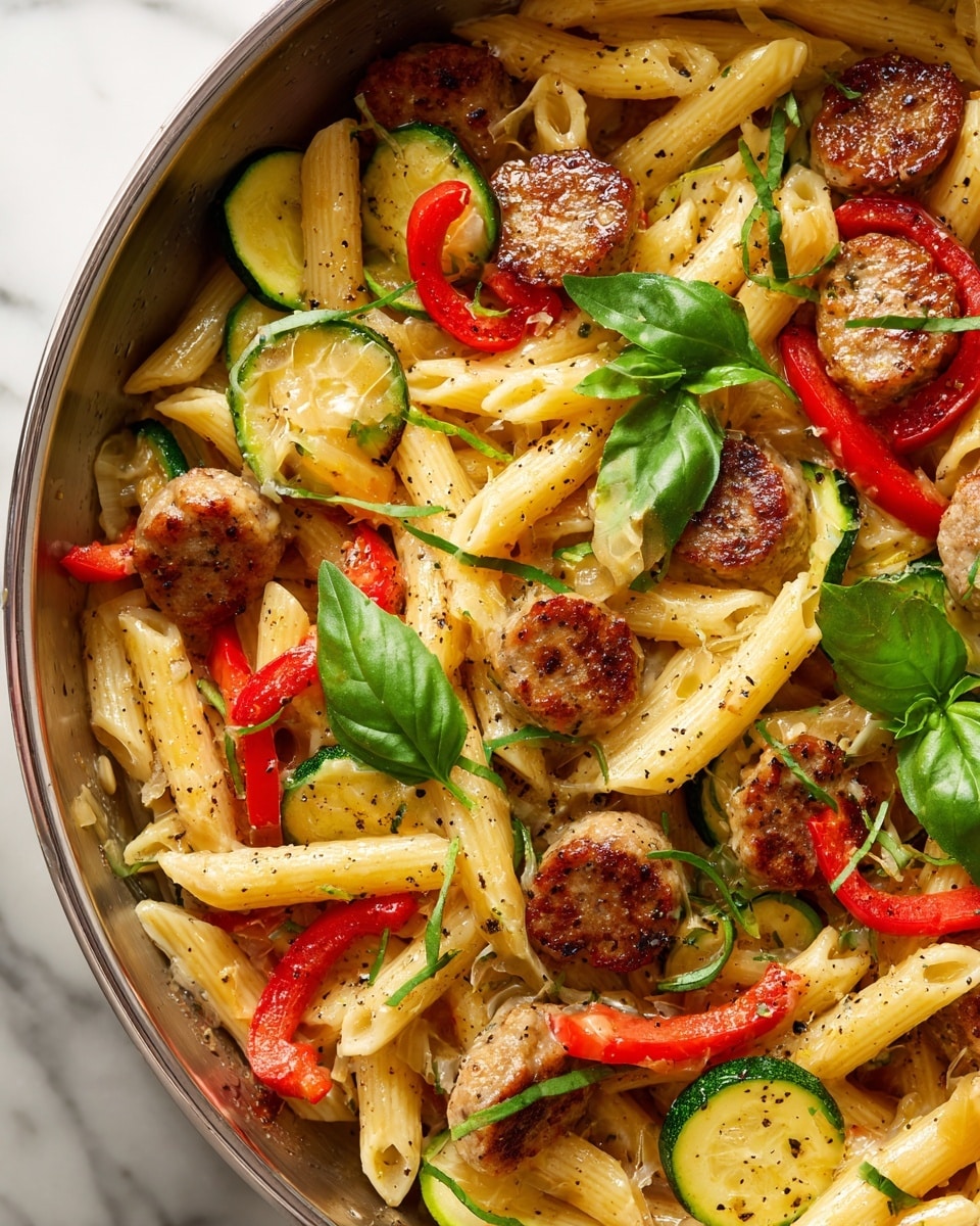 One-Pot Kielbasa Pasta Recipe